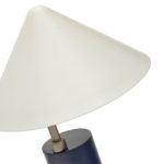 Stolní lampa vasli 42 cm modrá