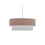 Stropní visící lampa nelabia Ø 40 cm béžová